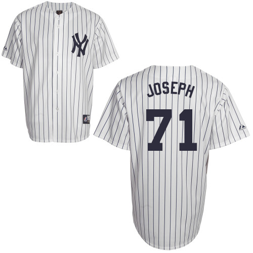 Corban Joseph #71 Youth Baseball Jersey-New York Yankees Authentic Home White MLB Jersey - Click Image to Close